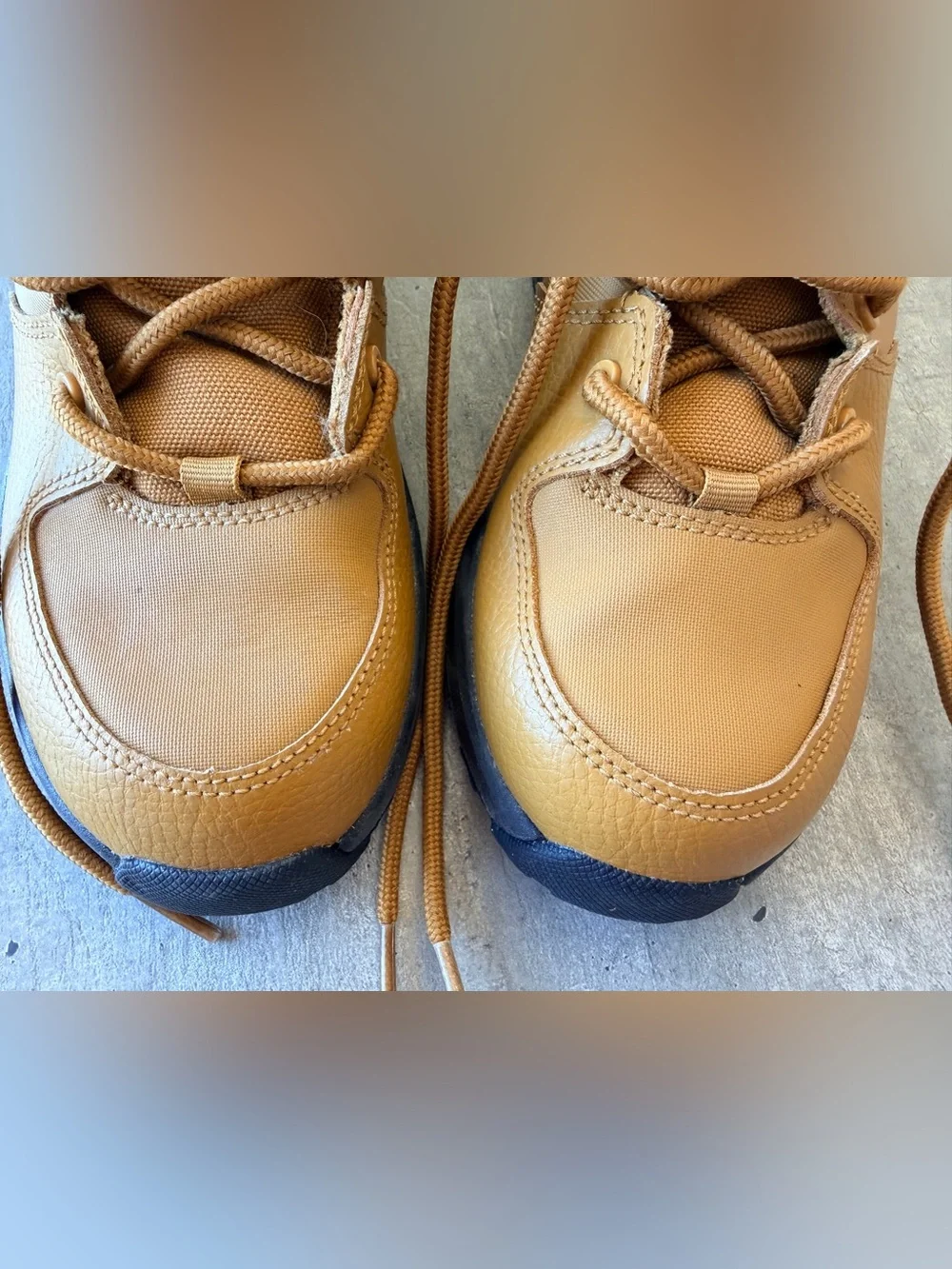 Nike Kids Tan Brown Hiking Boots